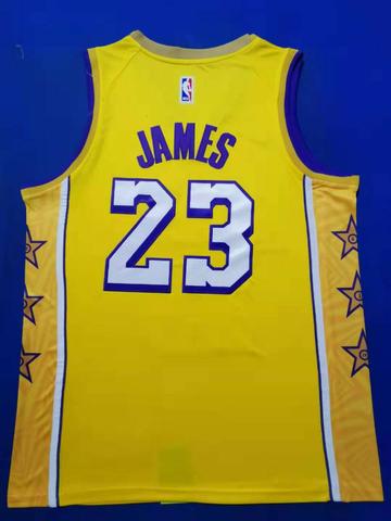 Regata basquete lakers amarela 23 james - Foto 3