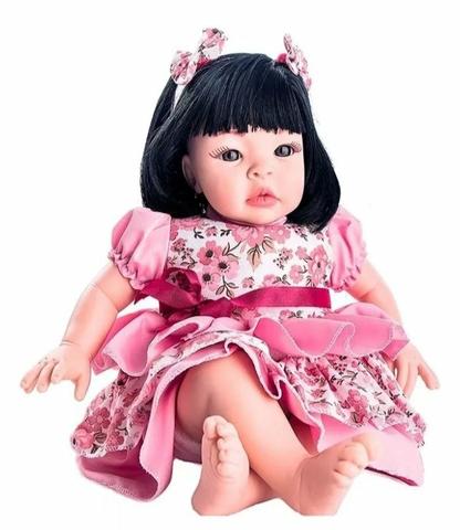 Boneca Estilo Reborn Chora e Balbucia