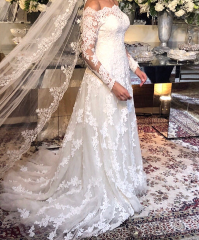 vestido de noiva do lucas anderi