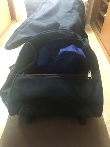 Mala de viagem - com carrinho  - Foto 2
