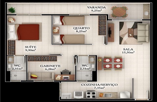 Apartamento na Maraponga (Cód0093) - Foto 4