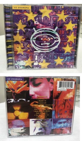 CD original U2 Zooropa