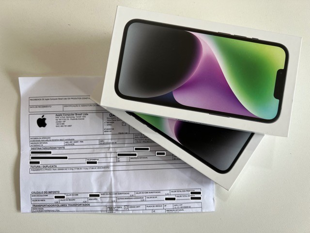iPhone 14 Apple (256GB) Meia-noite - Lacrado - Anatel - Nota Fiscal