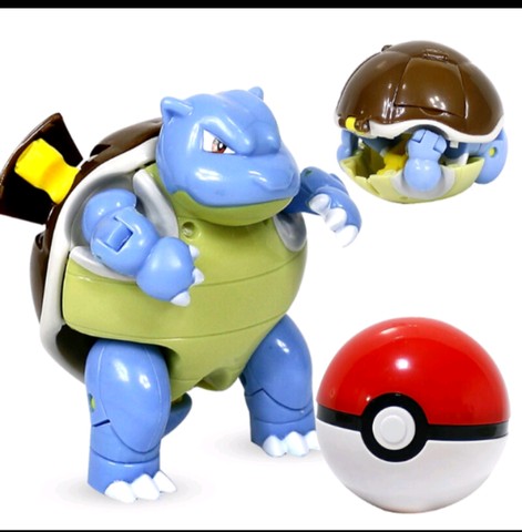 Pokébola com pokémon blastoise - Foto 4