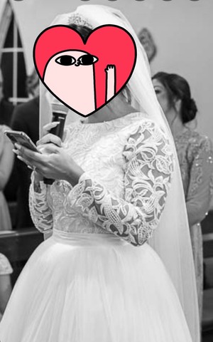 Vestido de noiva (usado 1x)  - Foto 2