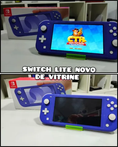 Nintendo Switch Lite Cinza, LCD Touch Screen, 32GB Pad de Controle  Embutido, Compatível com Todos os