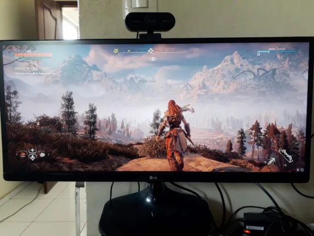 Monitor Ultrawide LG 25UM58G força muito a placa de vídeo em jogos