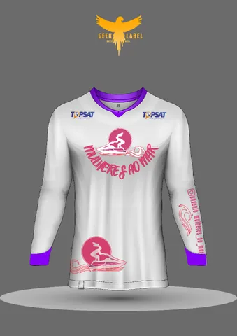 Camisa UV manga Comprida Personalizada