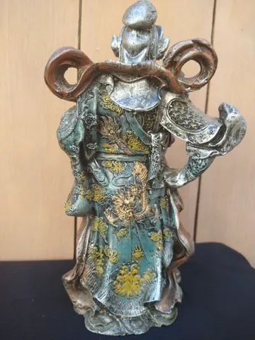 guerreiro chines de resina - Foto 2