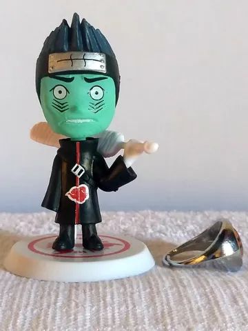 Action figure Akatsuki - Kisame Com anel - Naruto Shippuden