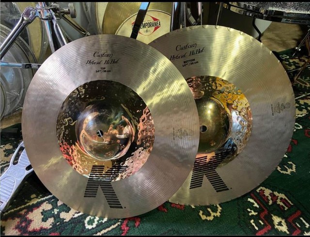 Hihat zildjian k hibrid 14