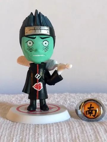 Action figure Akatsuki - Kisame Com anel - Naruto Shippuden - Foto 3