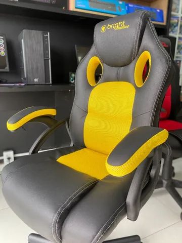 Cadeira Gamer Bright - Durabilidade e Estabilidade para Jogadores Exigentes - (Lojas Wiki)