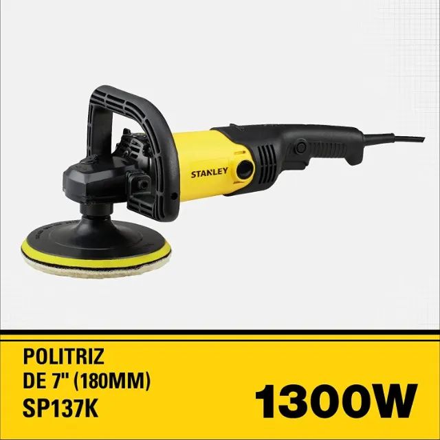 Politriz Stanley 7pol 178mm 1300w 220v - Foto 4