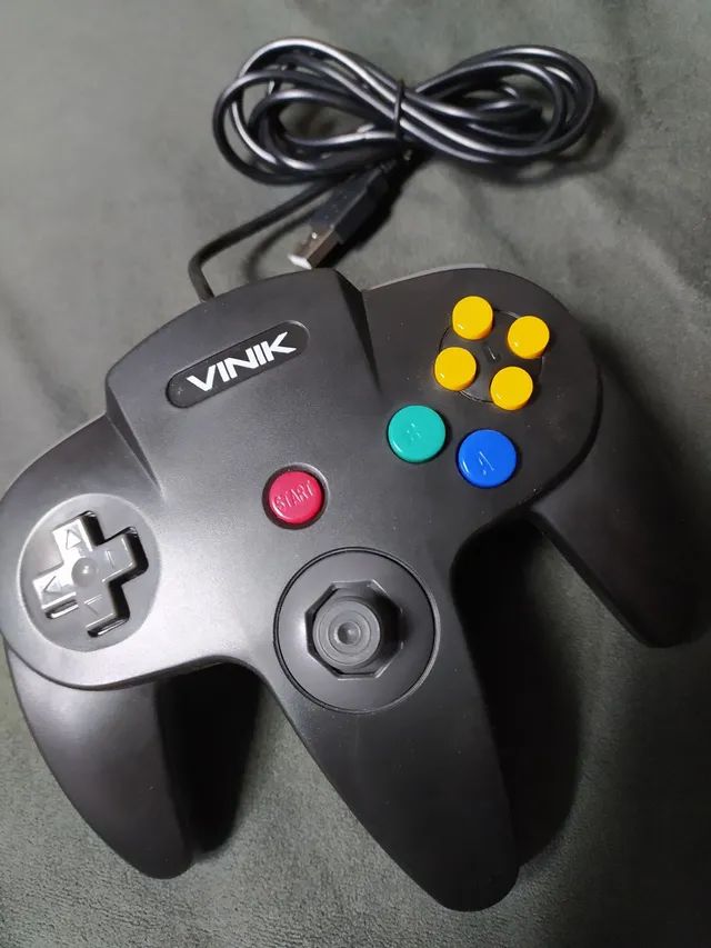 Controle Nintendo 64 para PC Vinik USB