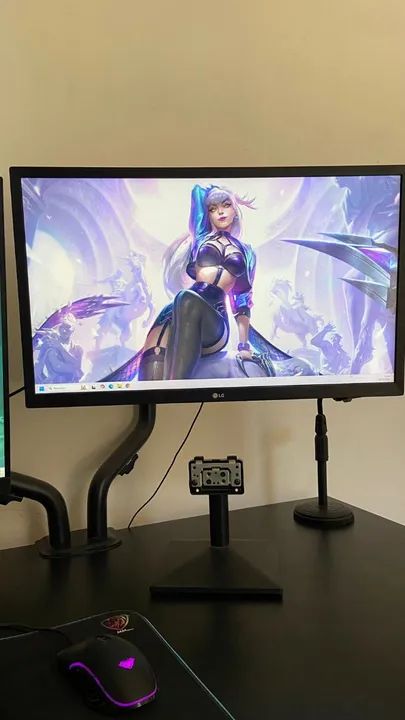 LG Monitor Widescreen 24MK430H - 23.8" LED, Full HD IPS, HDMI, Preto