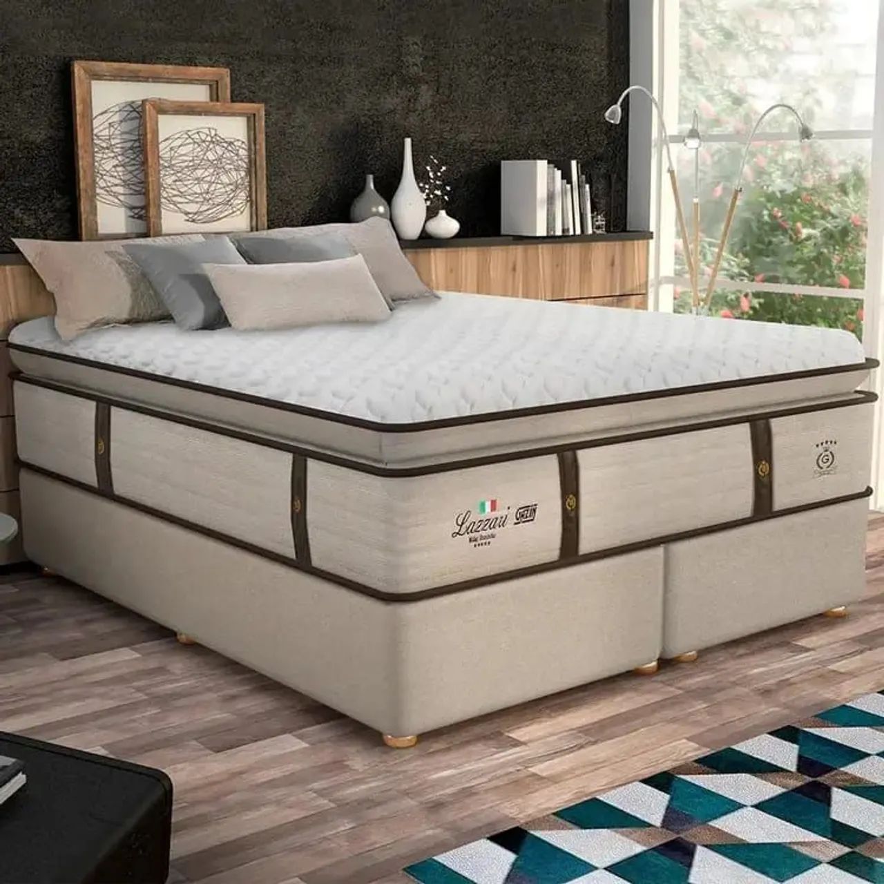 Lazzaoui King Size Box Bed – New!
