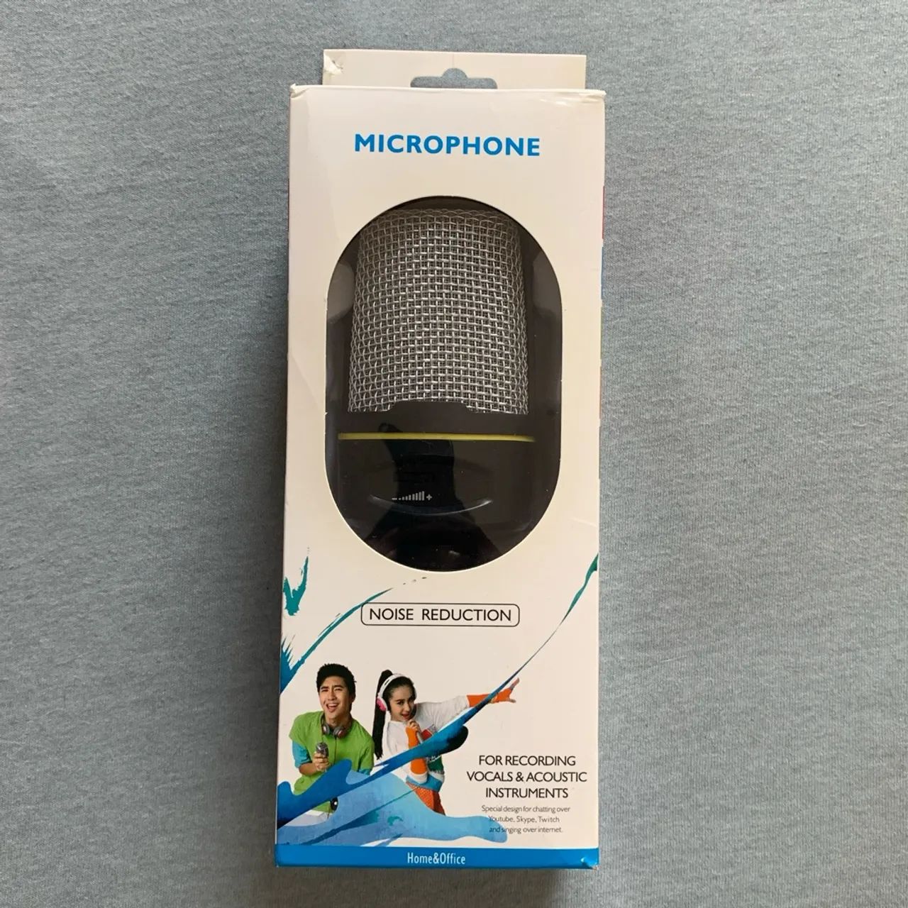 microfone sf-920 com tripé condensador omnidirecional preto - Foto 2