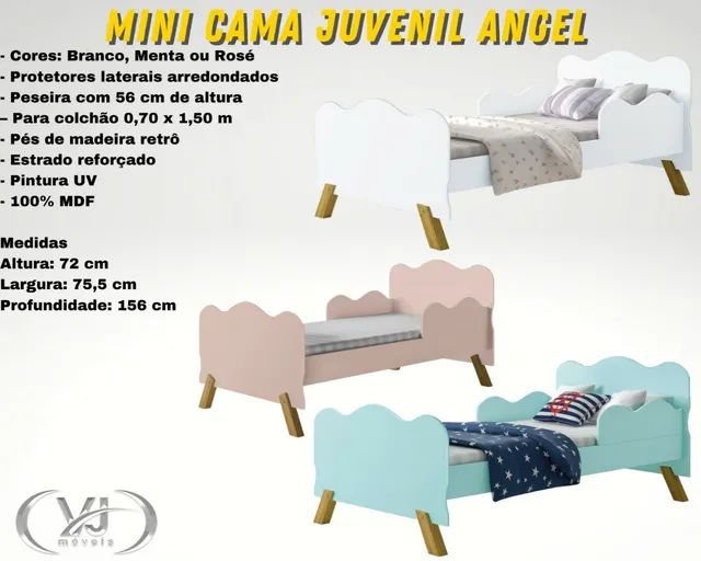 Cama juvenil angel levo hoje