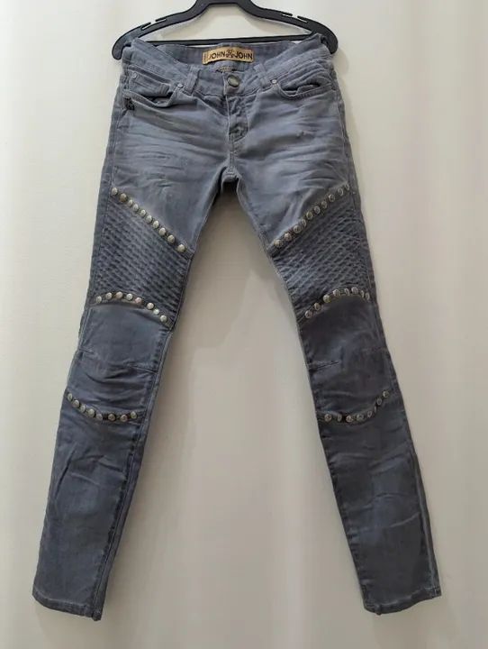 calça jeans john john feminina