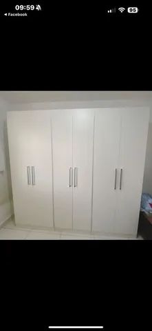 CABIDEIRO DUPLO + CABIDEIRO COM 4 GAVETAS E MALEIRO MDF CLOSET  - Foto 2