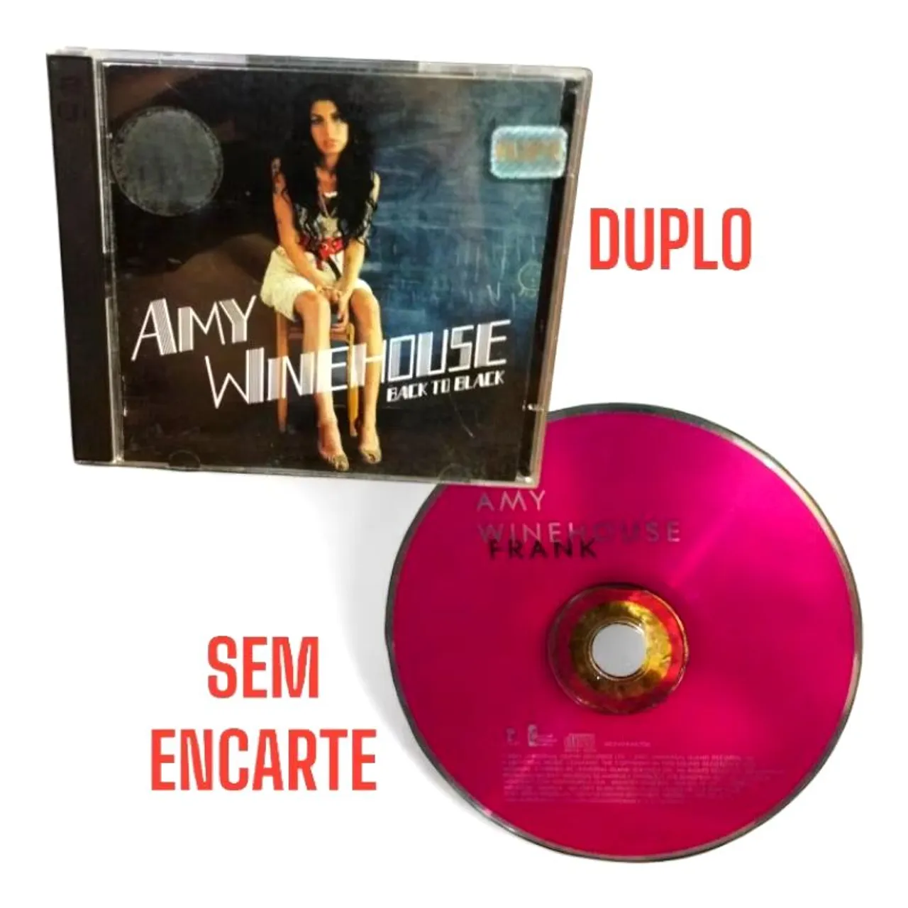 Cd Duplo Amy Winehouse - Back to black & Frank