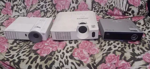 Lote de Projetor - 3 unidades com Defeito (Ac. Cartão)