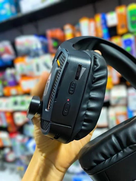 HEADSET GAMER RGB BLUETOOTH HMASTON SNS12 - Foto 3