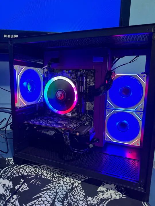 Cpu gamer intel core i5 10400f 16gb rx 580! - Foto 2
