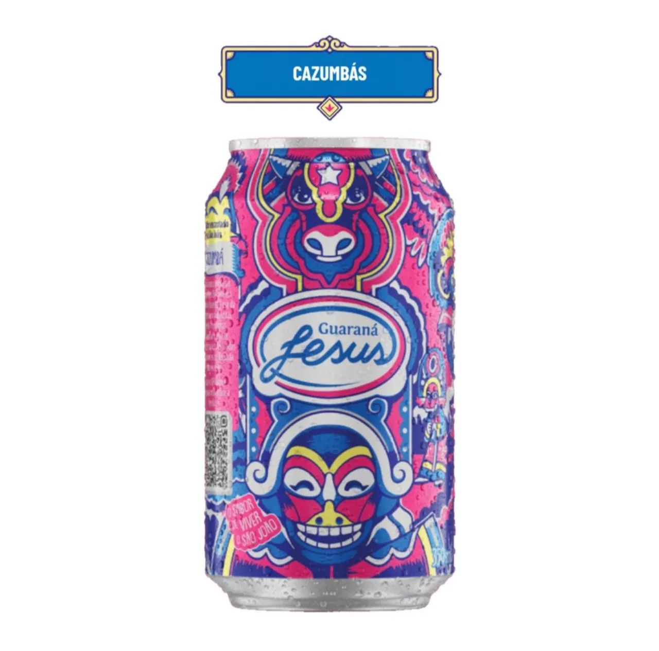 Lata Guaraná Jesus São João 2024 (coleção) unidade - Foto 3
