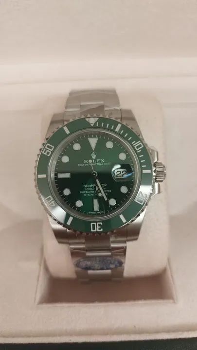 Relógio Rolex submariner Hulk 40mm,máquina 3135,super clone, clean - Foto 2