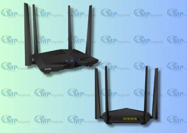 Loja MP Imports: Roteador Gigabit Wifi Mu-mimo AC10 Preto 110/220v tenda - Modelo AC1200 - Foto 4