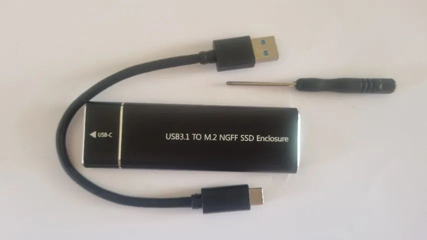 Case Ssd M2 6gbps Sata Ngff Pra Usb 3.1 Pcie Gen2 10gbps