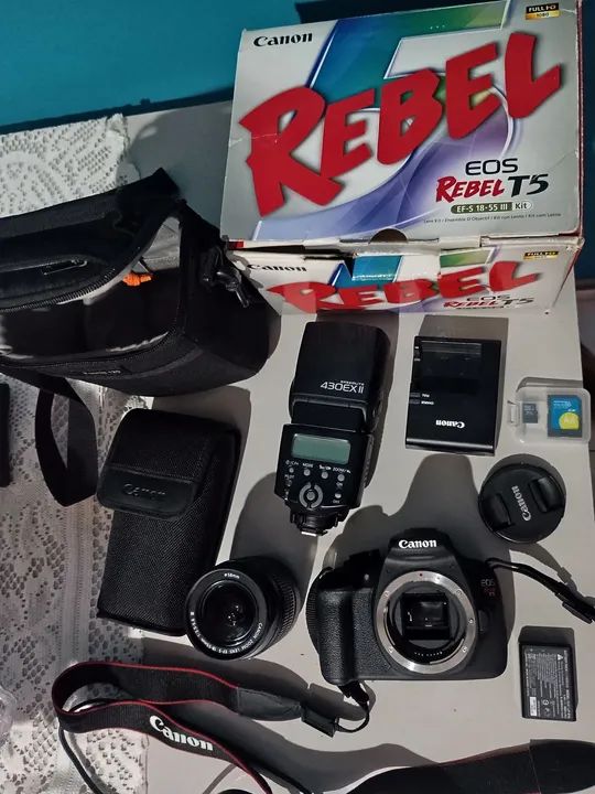 Câmera Canon T5  - Foto 2