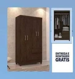 Preço Bom de mais! !Guarda Roupa 4 Pts Entrego e Monto ! 