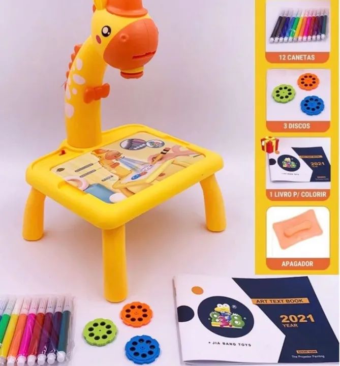 Mesa infantil projetor de desenhos - Foto 2