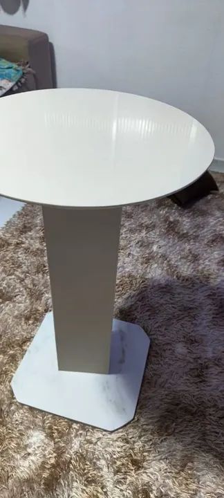 Mesa de centro branca moderna - Foto 2