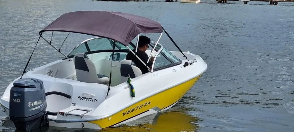 Lancha Ventura 180 vende, troca, parcela - Foto 8