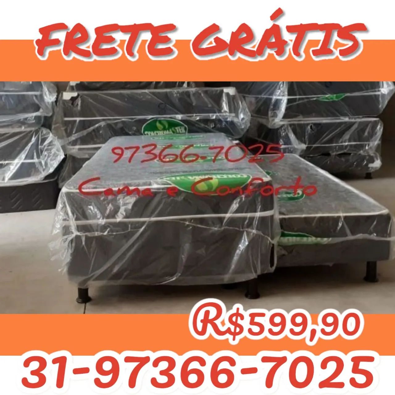 CAMA BOX SOLTEIRO COM AUXILIAR / BIBOX / NOVAS - Foto 2