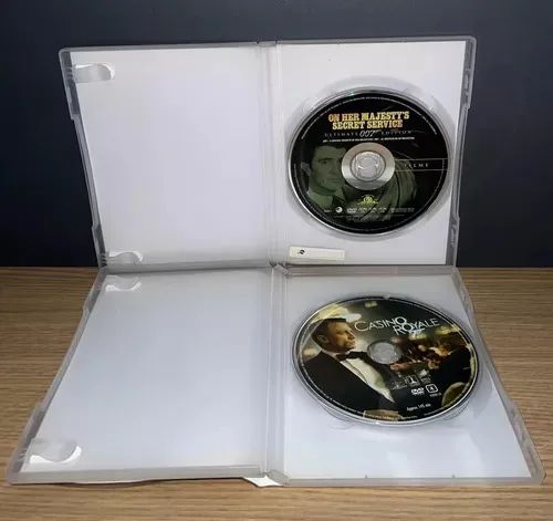 Coleção 007 Cassino Royale + A Serviço Secreto De Sua Majestade - Foto 2