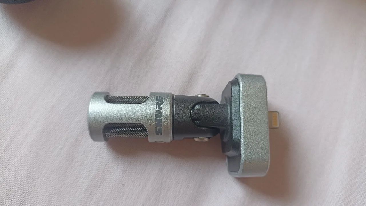 Microfone para iPhone shure mv 88 - Foto 5
