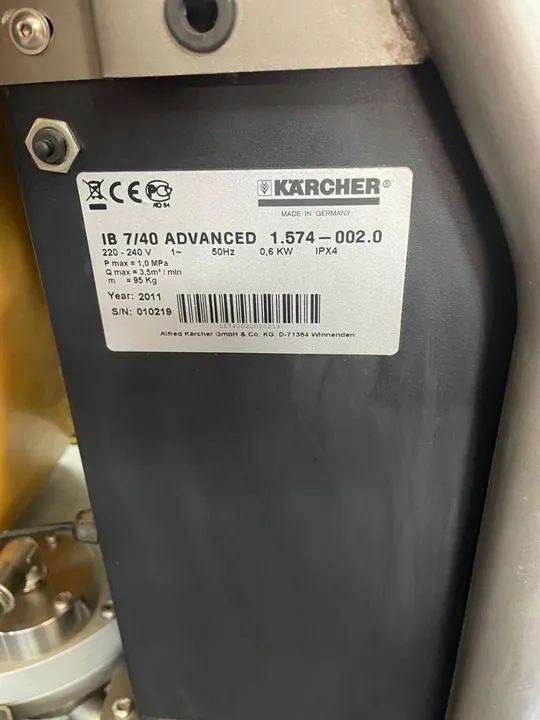 Maquina de jateamento de gelo seco - Foto 6