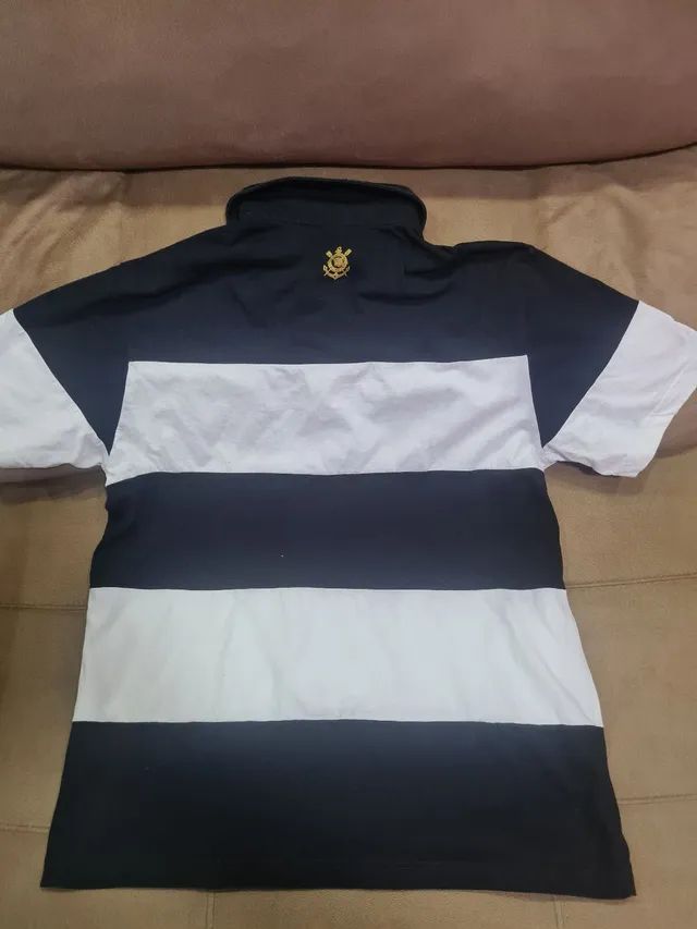 Camisa Polo Corinthians Retrô - Foto 2