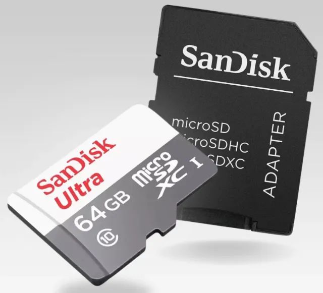 Cartão de Memória 64gb (Entrega)