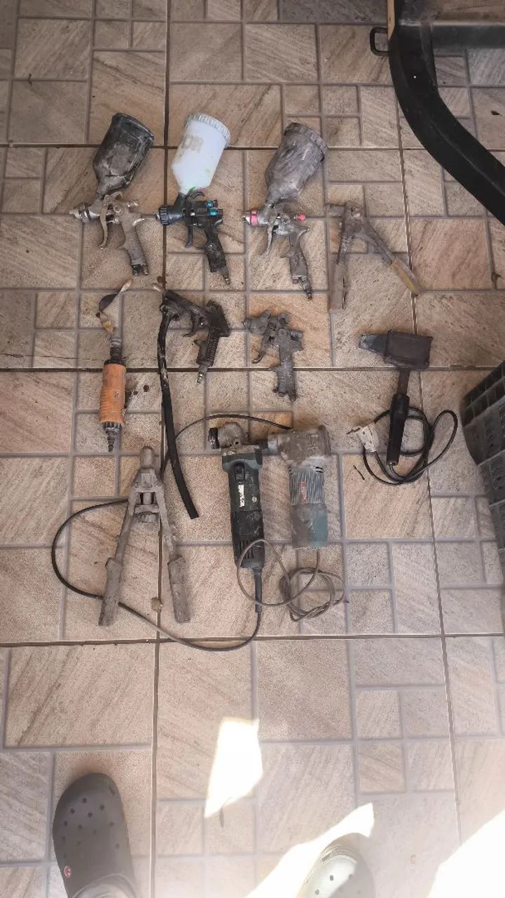 Pistola pintura e etc