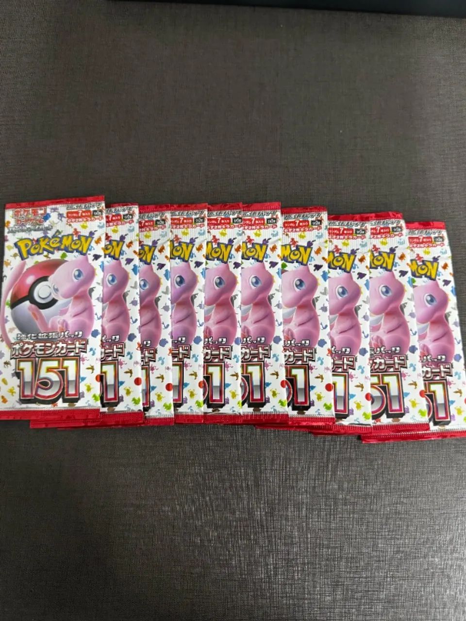 Combo 10x - Pokemon 151 Booster Pack - Japonês (lacrado) - Hobbies
