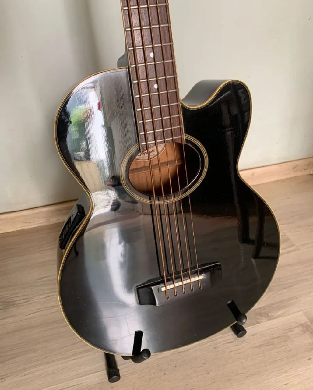 Baixolão Epiphone/Gibson El Capitain - Troco - Foto 2
