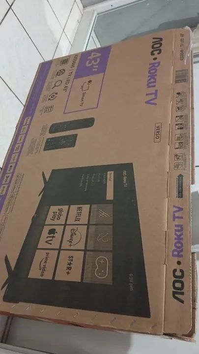 Tv AOC ROKU FULL HD DLED 43" - Foto 5