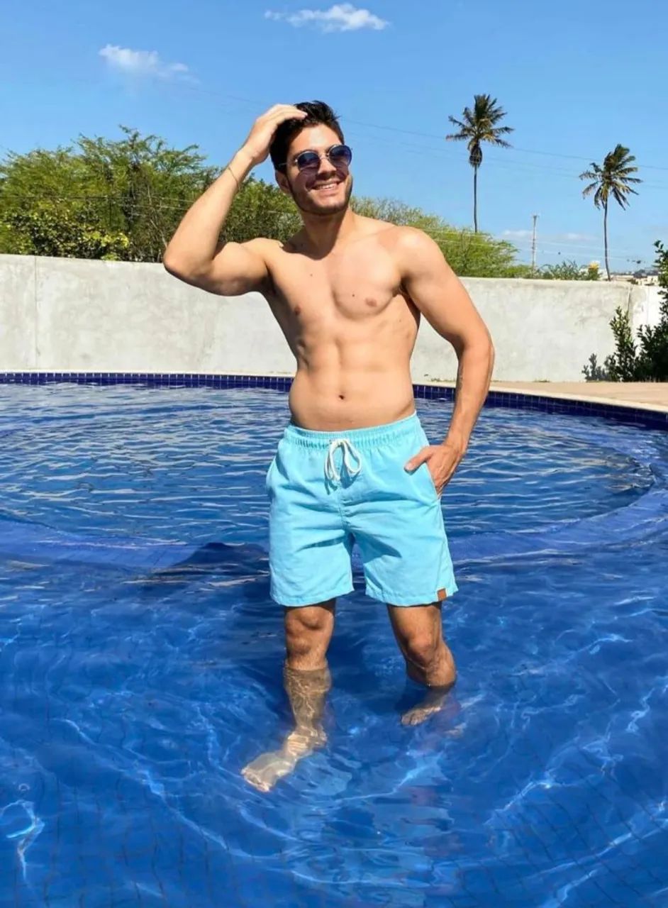 Bermuda / Short Linho masculino - Foto 5