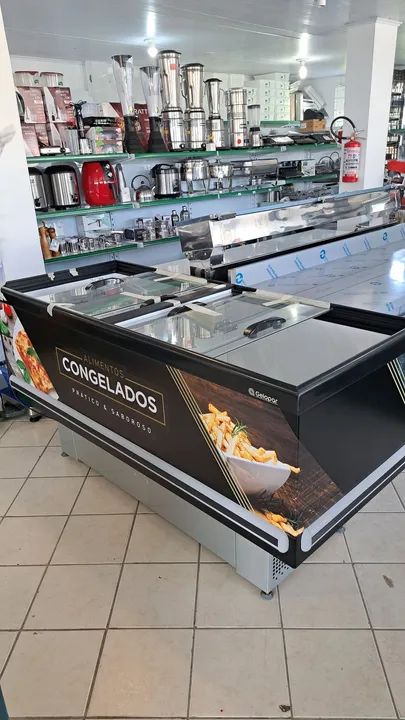 A. Ilha de congelados 1.90m é 2.90mt  Gelopar  - Foto 2